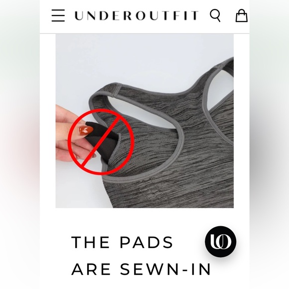 1 New Underoutfit Active Shaping Sports Bra Dark Cherry Sz. 2X (item B) New - Picture 14 of 16